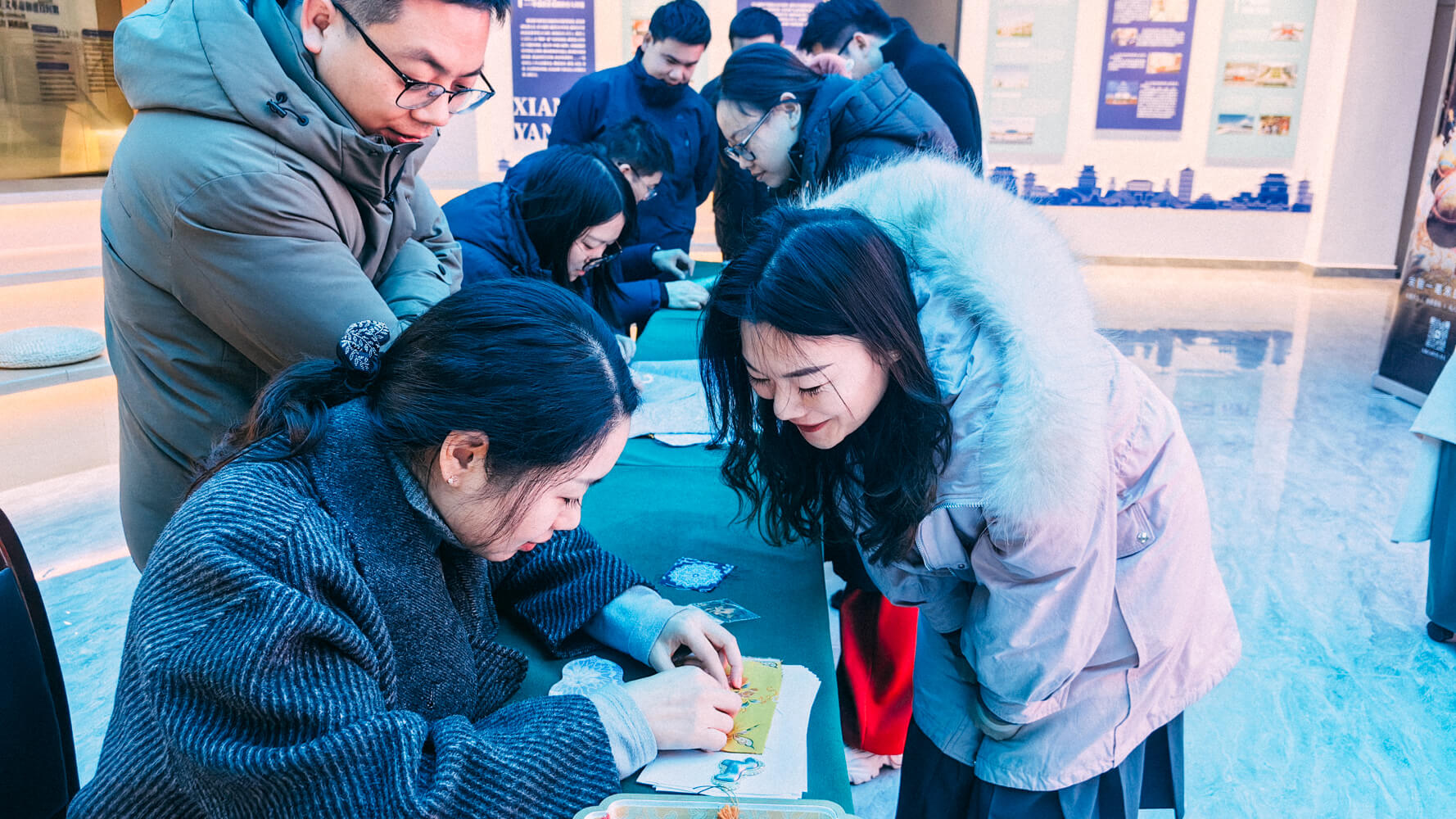 宋锦制作-2活动现场