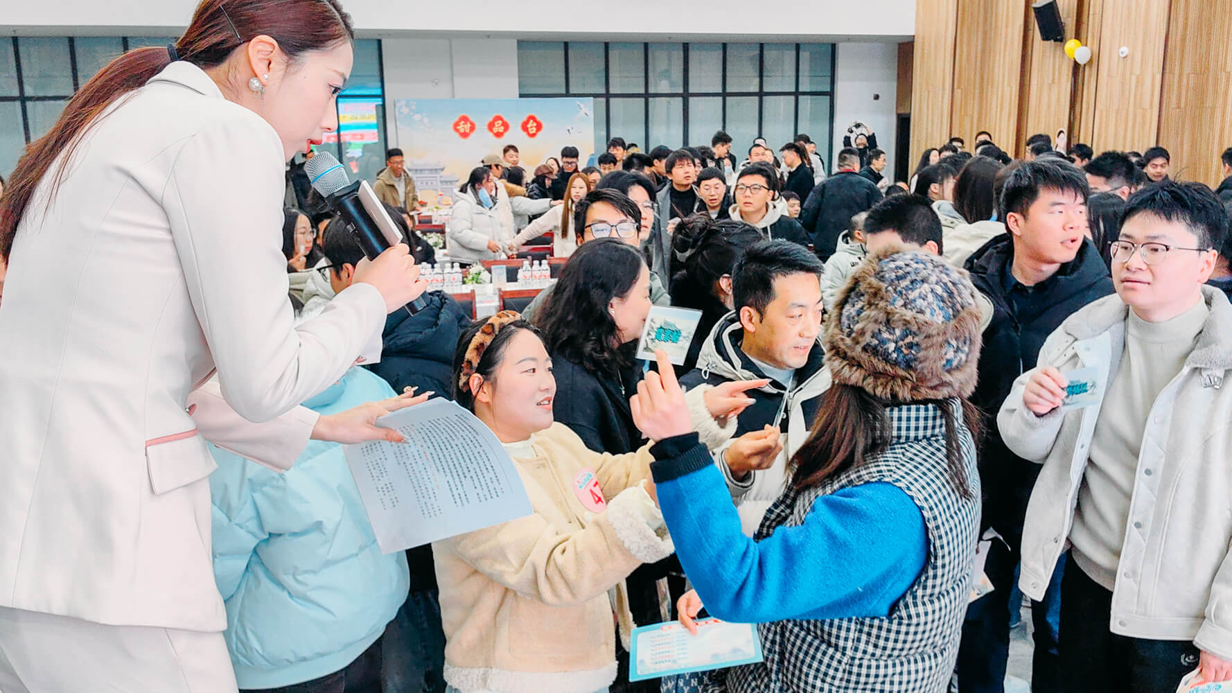 3月7日青年联谊-5活动现场